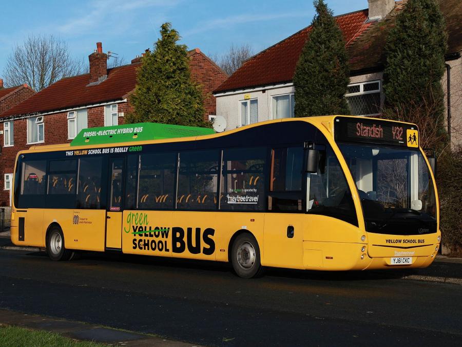 Optare Versa Diesel-Electric Hybrid School Bus '2012